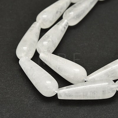 Natural Quartz Crystal Beads Strands G-E576-46-1