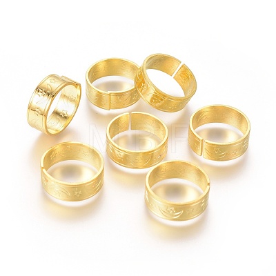 Brass Ring Components KK-14MM-G-1