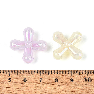 Opaque Acrylic Beads OACR-N150-29-1