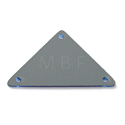 Triangle Acrylic Mirror Sew on Rhinestones MACR-G065-02C-02-1