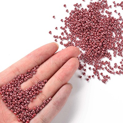 (Repacking Service Available) Glass Seed Beads SEED-C021-3mm-125-1
