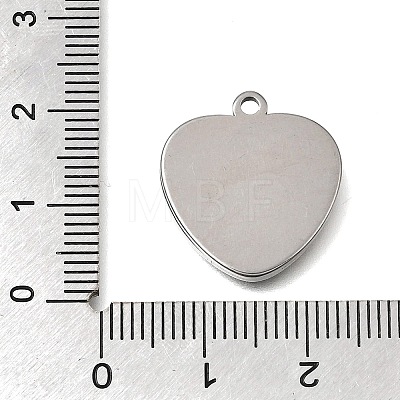 304 Stainless Steel Pendant Cabochon Settings STAS-F365-01C-P-1