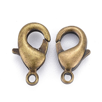 Brass Lobster Claw Clasps KK-901-AB-NF-1