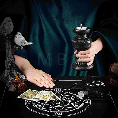 1Pc Square Velvet Tarot Tablecloth for Divination AJEW-CN0001-60B-1