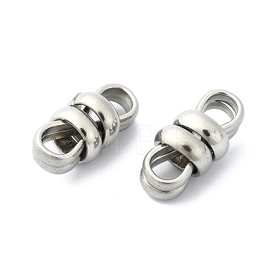 304 Stainless Steel Connector Charms STAS-Z066-07P-1