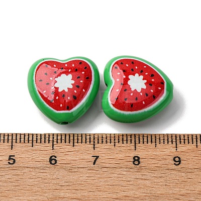 Opaque Acrylic Beads X-MACR-V001-01F-1