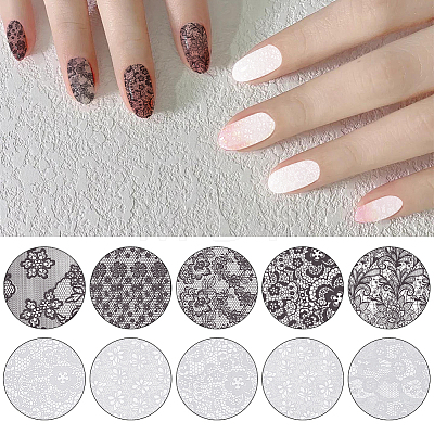 10 Rolls PET Nail Art Stickers MRMJ-SP0001-47C-1