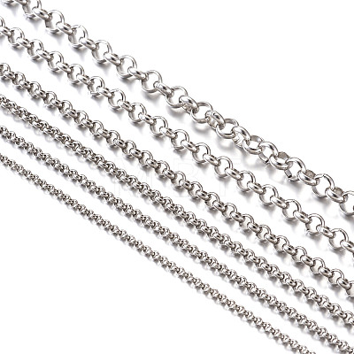 Steel Rolo Chain for Necklace MAK-TA0001-02P-1