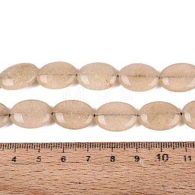 Dyed Natural White Jade Beads Strands G-N370-01A-14-1
