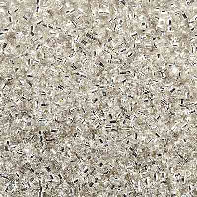 Electroplate Glass Seed Beads SEED-H003-10J-1