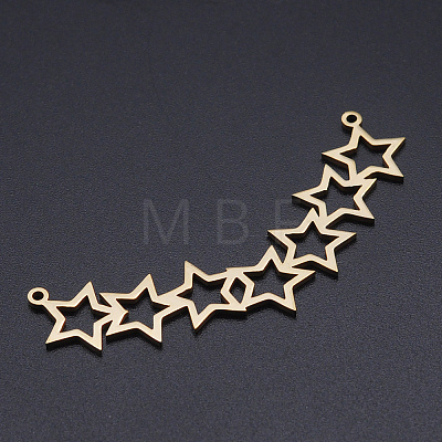 201 Stainless Steel Laser Cut Pendants STAS-S105-T884-2-1