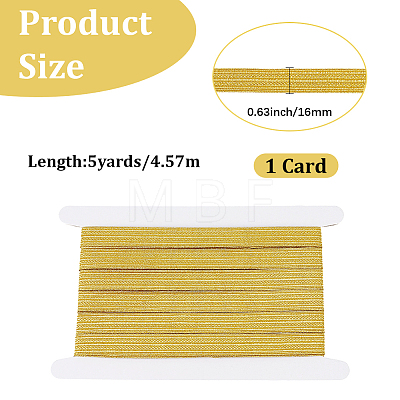 5 Yards Polyester Ribbons OCOR-CY0004-64B-1