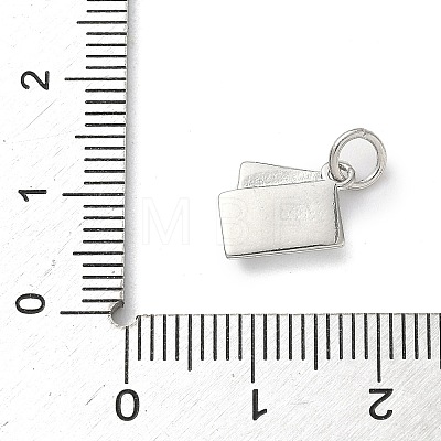 Brass Enamel Charms KK-A273-08P-01-1