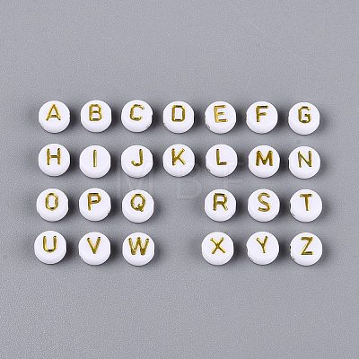 Opaque Acrylic Beads SACR-Q001-08A-M-1