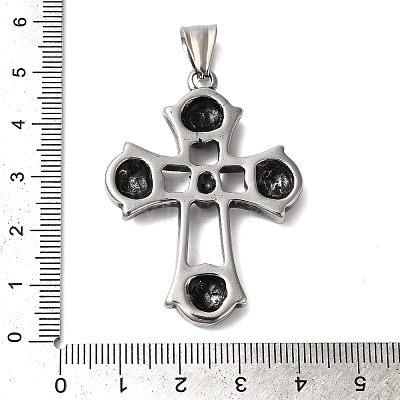 304 Stainless Steel Pendants STAS-Z067-05P-1