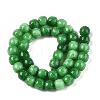 Dyed Natural White Jade Beads Strands G-T138-S08-1