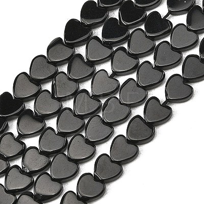 Natural Black Onyx(Dyed & Heated) Beads Strands G-M403-A56-02-1