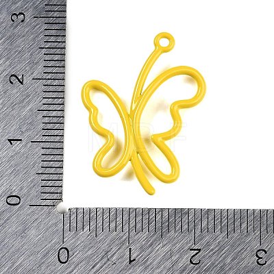 Baking Paint Alloy Pendants FIND-G080-01F-1