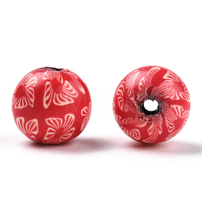 Handmade Polymer Clay Beads CLAY-T020-39G-1