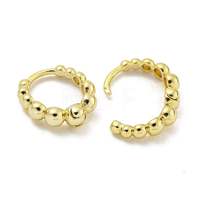 Brass Hoop Earrings EJEW-L211-010D-G-1