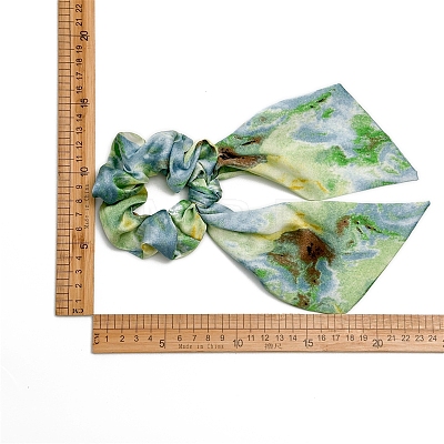 Oil Painting Cloth Hair Accessories PW-WG70012-01-1