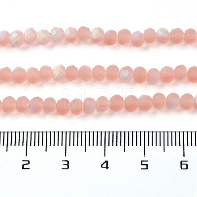 Transparent Glass Beads Strands EGLA-A044-T4mm-MB21-1