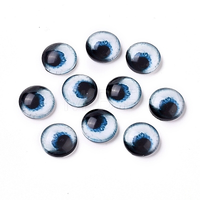 Glass Cabochons GLAA-WH0015-22D-03-1