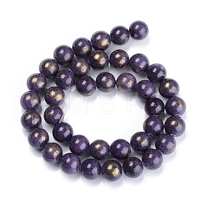 Natural Jade Beads Strands G-F670-A25-4mm-1