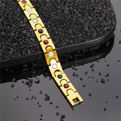 SHEGRACE Stainless Steel Watch Band Bracelets JB651B-1