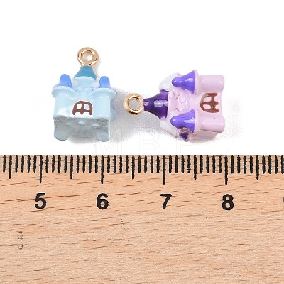 Alloy Enamel Pendants ENAM-A012-07G-1