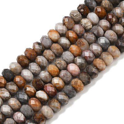 Natural Gobi Agate Beads Strands G-F668-25-B-1