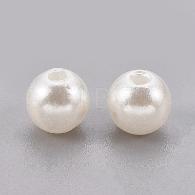 ABS Plastic Imitation Pearl Beads KY-G009-3mm-02-A-1