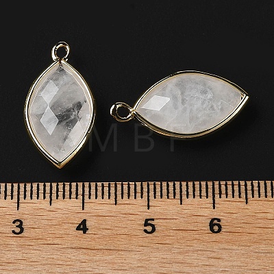 Natural Quartz Crystal Pendants G-B009-01G-I-1