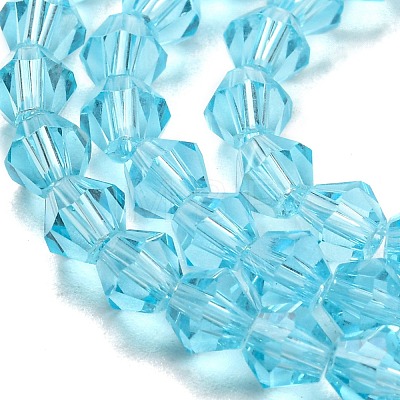 Transparent Glass Beads Strands EGLA-A039-T2mm-D20-1