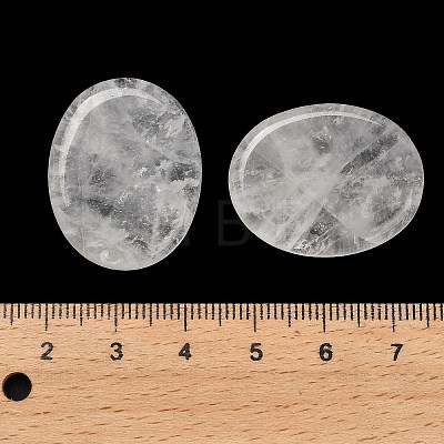 Natural Quartz Crystal Cabochons G-C166-02A-1