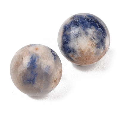 Natural Sodalite No Hole Sphere Beads G-K353-04C-08-1