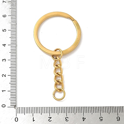 304 Stainless Steel Split Key Rings STAS-D127-04G-1
