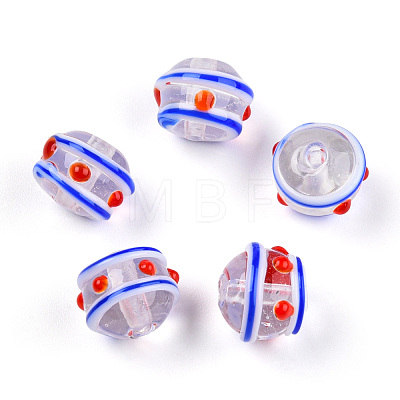 Handmade Bumpy Lampwork Beads LAMP-N029-020-C02-1