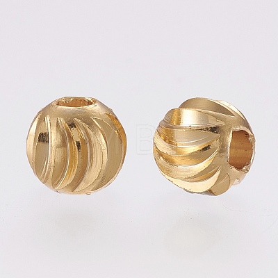 Brass Beads KK-WH0063-10B-G-1