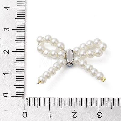 Plastic Pearl Beads Pendants KK-H463-06P-02-1