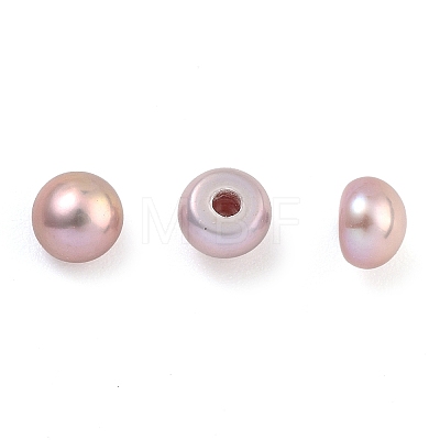 Grade 6A Natural Cultured Freshwater Pearl Beads PEAR-N018-6A-3540C-1