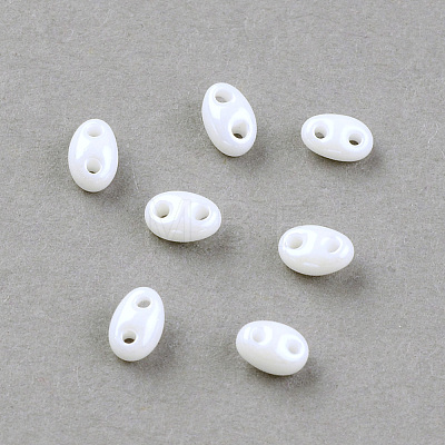 2-Hole Seed Beads GLAA-R159-121-1