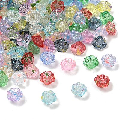 Transparent Acrylic Beads OACR-D321-01C-1