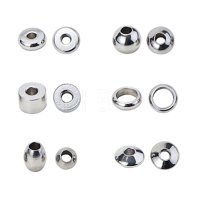 304 Stainless Steel Beads STAS-CJ0001-91-1
