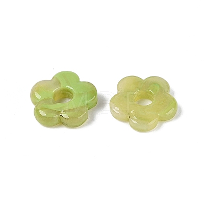 Two Tone Handmade Lampwork European Beads LAMP-N024-39-01E-1
