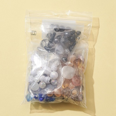 100G 5 Colors Acrylic Beads SACR-FS0001-07A-1