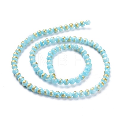 Natural Mashan Jade Beads Strands X-G-P232-01-H-4mm-1