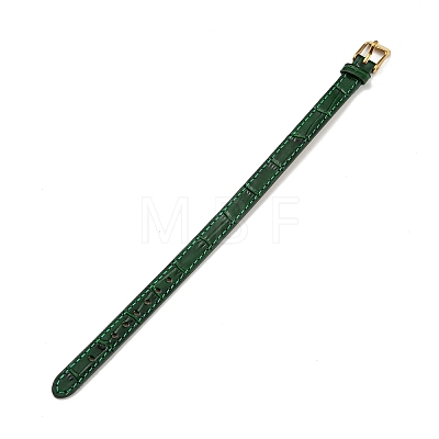 Leather Textured Watch Bands AJEW-K232-01G-04-1