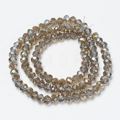 Electroplate Glass Beads Strands EGLA-A034-T4mm-J16-1