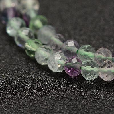 Natural Fluorite Beads Strands G-F460-16-1